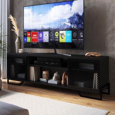 Imagem de Rack Bancada Para TV 70 Pol Industrial Vesper Preto Z54 - Mpozenato, P