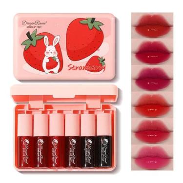 Imagem de Batom Líquido Lip Tint Eakroo - 6 Cores Hidratantes