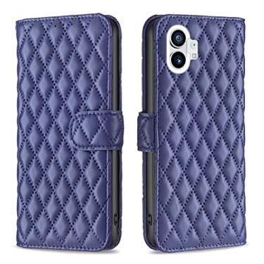 Imagem de For Nothing Phone 1 Diamond Lattice Wallet Leather Flip Phone Case
