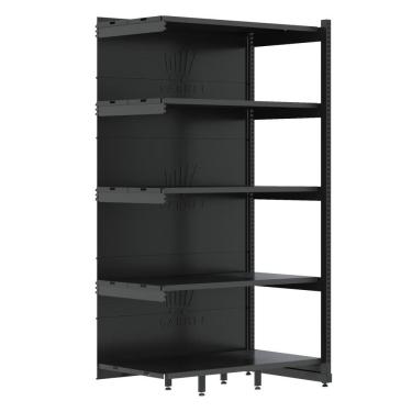 Imagem de Rack Gôndola Parede 1 Continuação 2,00m 5 Níveis 1140kg Fit Amapá