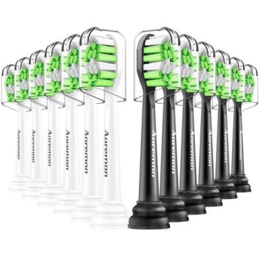 Imagem de Cabeças de escova de dentes de reposição Aoremon para Sonicare 12 PCS