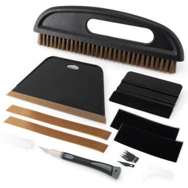 Imagem de Kit de ferramentas de suavização de papel de parede Gomake com rodo e 