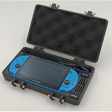 Imagem de Estojo de transporte protetor para PS Vita 2000 com 14 jogos - Marca P