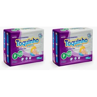 Imagem de Kit Fralda Toquinho Confort Sec Hiper (Dia & Noite) Tam P - ATACADO BA