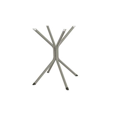 Imagem de Base Mesa de Jantar Creta M088 Aço s/ Tampo Niquel - Kappesberg