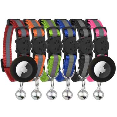 Imagem de Conjunto de coleiras para gatos Bemix Pets Reflective com suportes Air