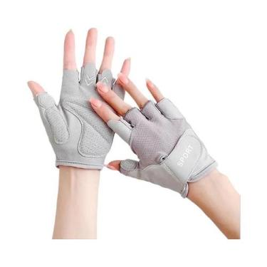 Imagem de Luvas Leves Unissex Para Treinamento De Musculação E Exercícios Na Aca