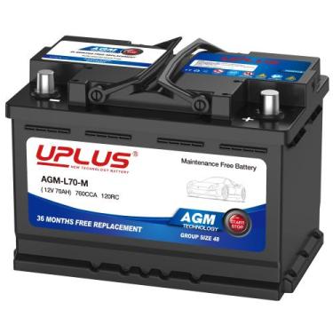 Imagem de Bateria de carro UPLUS BCI Group 48 AGM-L70-M 12V 70Ah 760CCA 46,53 li