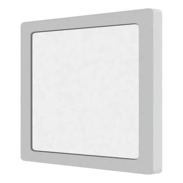 Imagem de 2X Plafon Painel Sobrepor Led 20X20 Branco Quente 18W