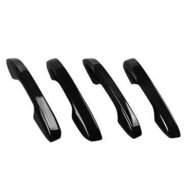 Imagem de TBYUM Protetor de maçaneta de carro sem adesivo de encaixe para acessórios Civic de 11ª geração, proteção de maçaneta externa compatível com Honda Civic 2022-2026, Accord/CR-V/HR-V 2023-2026 (preto