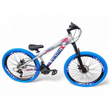 Imagem de Bicicleta Aro 26 Vikingx Tuff Freeride Câmbios Shimano 21v Aros Vmaxx 