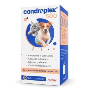 Imagem de Condroplex 500  Suplemento Articular para Cães e Gatos de Pequeno Port