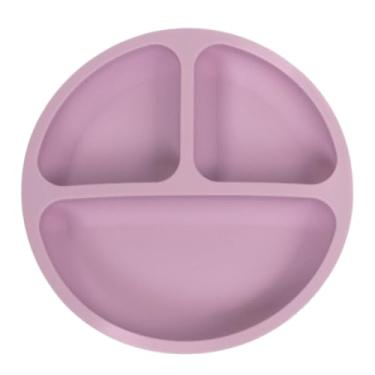 Imagem de Prato de Silicone com Ventosa para Bebê Antiderrapante Seguro Livre de BPA Introdução Alimentar | Pippo