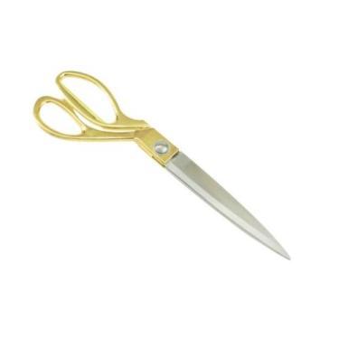 Imagem de Tesoura Tapeceiro Forjada Alfaiate Crina 10,5 Pol 26,4 Cm - temdetudom