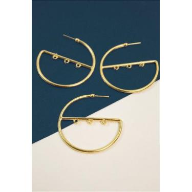 Imagem de Base de Brinco de Ouro - Par de Bijuterias Finas - no-brand