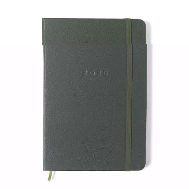 Imagem de Agenda anotações semanal 14x21 Verde Oliva 2026 Cicero
