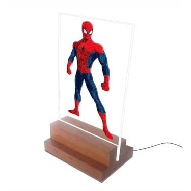 Imagem de Abajur e luminária decoração Homem Aranha 2 - Visaoled