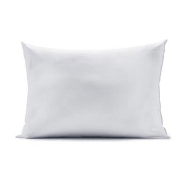 Imagem de Travesseiro Toque Aveludado 50cm x 70cm Branco Altenburg