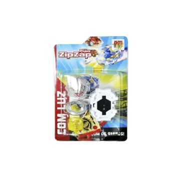 Imagem de Pião Lançador Zip Zap Com Luz Cores Sortidas DMT5388 - DM Toys