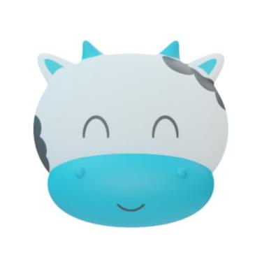 Imagem de Luz Noturna Vaquinha, Fotocélula, Azul, Bivolt