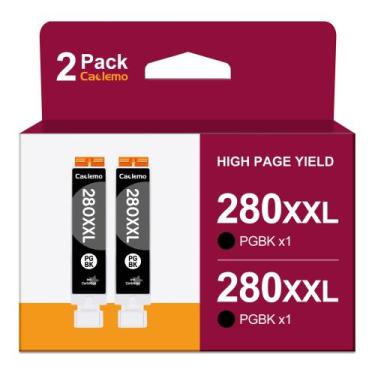 Imagem de Cartuchos de tinta Caclemo PGI-280XXL compatíveis com Canon