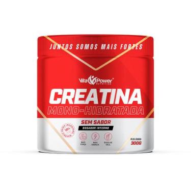 Imagem de Creatina Monohidratada 300g  Cem por cento Pura  Alta Performance mais