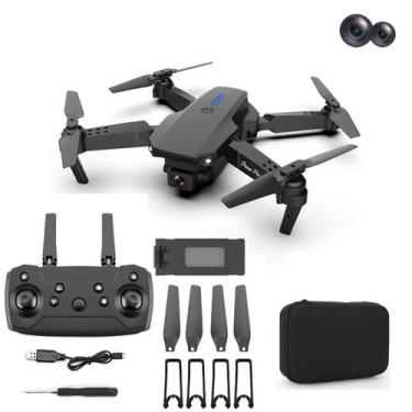Imagem de Mini fotografia aérea FPV com câmera dupla HD 1080P HD com drone - Mar