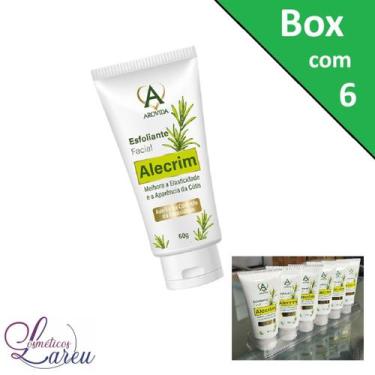 Imagem de "Kit Esfoliante Calmante Facial 60 gr Alecrim (6 unidades) - Arovida