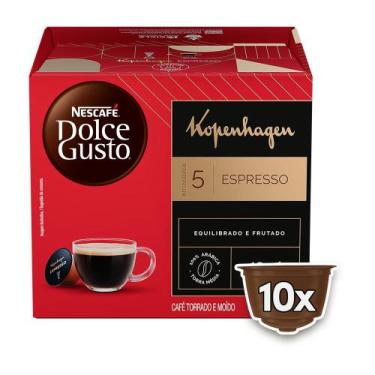 Imagem de NESCAFÉ Dolce Gusto Kopenhagen Espresso 10 cápsulas - NESCAFE DOLCE GU