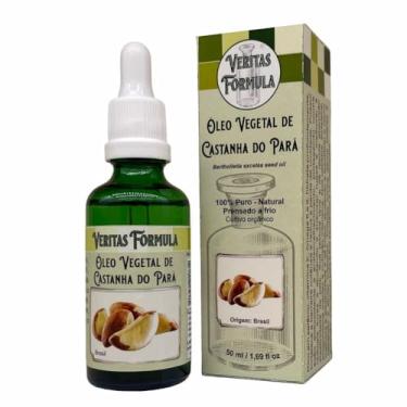Imagem de Óleo Vegetal de Castanha-do-Pará Prensado a Frio – 100% Puro e Natural | Rico em Selênio e Ômega 6 e 9 | Vegano | Pele, Cabelos e Corpo – 50ml | Origem: Brasil