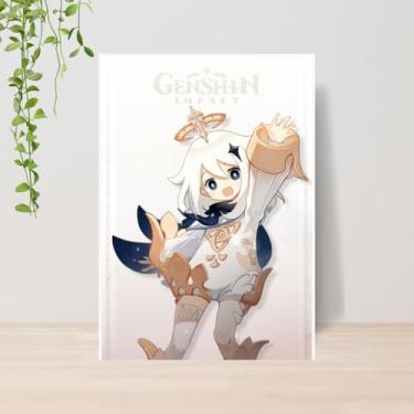 Imagem de Genérico, Quadro Decorativo Jogo Genshin Impact A4 | Placa MDF 002