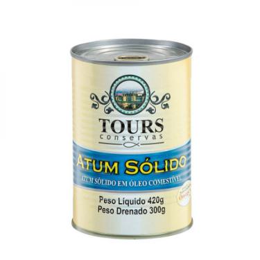 Imagem de Atum Sólido em Óleo Tours 420g