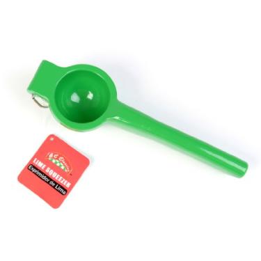 Imagem de Espremedor de limão/prensa de limão de alumínio de qualidade - verde