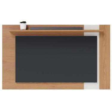 Imagem de Painel Para Tv Suspenso Extensivo Leme Freijó Off White Matte - Colibri