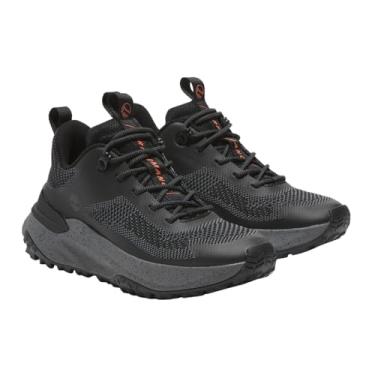 Imagem de Timberland Tênis feminino Motion Access Low com cadarço, Malha preta, 10 Wide