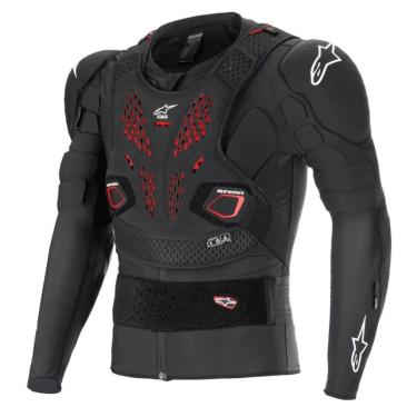 Imagem de Colete Jaqueta Alpinestars Bionic Pro V3 Plasma Preto Vermelho Branco-Masculino