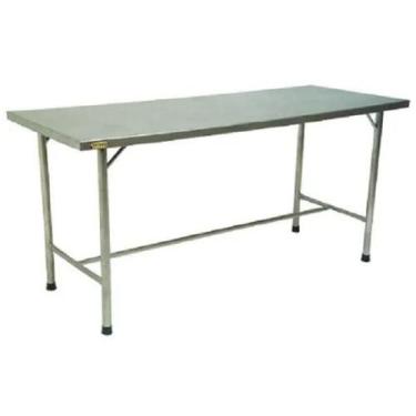 Imagem de Mesa Total Aço Inox 304 Fritomaq 100x70cm