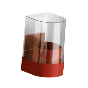 Imagem de IEUDNS Dispensador de Copos, Organizador de Copos para Enxágue, Artigos para Festas, Suporte para Copos de Papel, Ideal para Casa, Hospital, Sala de, Vermelho