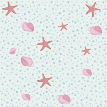 Imagem de Papel De Parede Infantil Fundo Do Mar