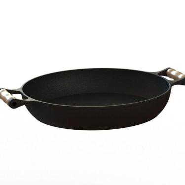 Imagem de Frigideira Paella Ferro Fundido Sem Tampa 36Cm