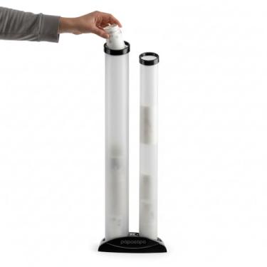 Imagem de Lixeira Papacopos Dupla Coletora para Copos Descartáveis