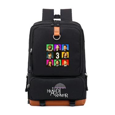 Imagem de Mochila Umbrellas Academys Cartoon Kids School Oxford