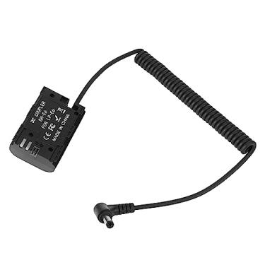 Imagem de Cryfokt A Bateria Falsa do Decodificador Completo Estende Com Eficiência o Tempo de Filmagem para Câmera SLR 7D/7D2/90D/80D/70D/, Plástico Preto, Comprimento do Fio de 40-110 Cm