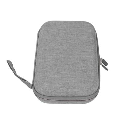 Imagem de Cryfokt Estojo de Transporte para Câmera de Ação Com Bandeja Interna Removível para Câmera X4 Bolsa de Viagem à Prova de Choque Com Zíper Duplo para Caminhantes e Fotógrafos Azul