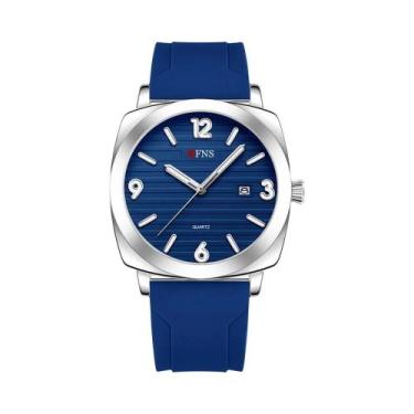 Imagem de Relógio Masculino À Prova D'Água, Fino, De Quartzo, Fashion, Com Luz N