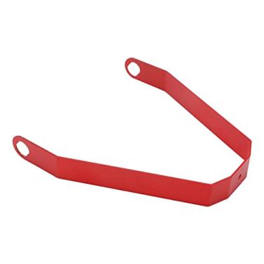 Imagem de POCREATION Suporte de Pára-lama Traseiro, Suporte de Guarda-lamas de Metal para Scooter Elétrica G30, Com Design de Absorção de Choque para Evitar Respingos de Pára-choque (vermelho)