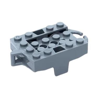 Imagem de Trilhos De Montanha-Russa Cinza 10pcs Peças Técnicas De Pequenas Partí