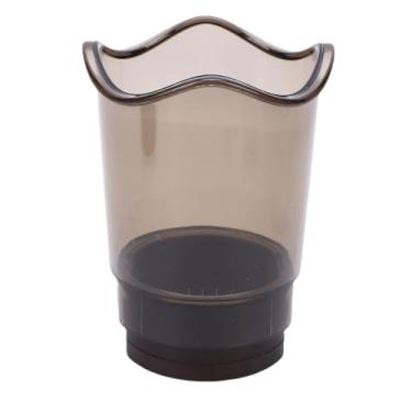 Imagem de Yinhing Cortador de Morango Copo 304 Lâminas de Aço Inoxidável Destacável Cortador de Frutas Dicer Com Placa de Impulso para Pepinos de Cogumelo de Banana (Cinza)