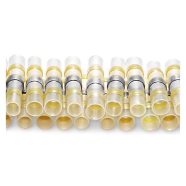 Imagem de ROUPWKWO Conector de cabo Vedação de Solda Terminal de Fio Rápido Isolamento Elétrico Junta de Extremidade AWG12-10 (100 PCS)