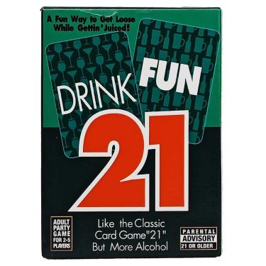 Imagem de Card Game Drinks Funs 21 Fun Family para adultos, adolescentes e crianças